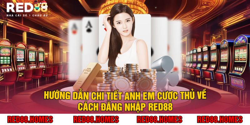 Hướng Dẫn Chi Tiết Anh Em Cược Thủ Về Cách Đăng Nhập Red88